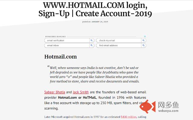 signup www.hotmail.com guide
