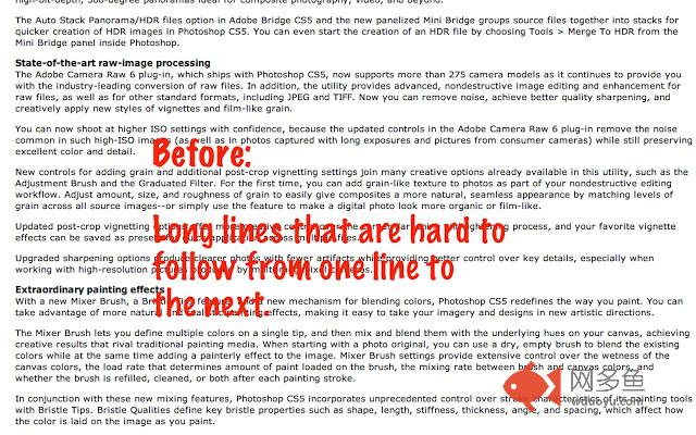 Text into Multiple Columns插件截图