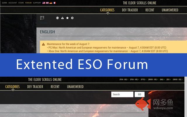 Extented ESO Forum