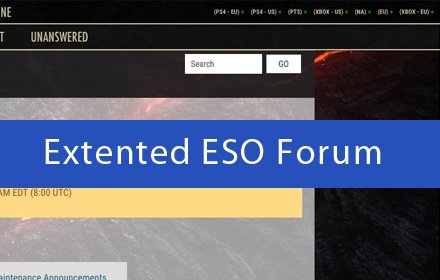 Extented ESO Forum插件截图