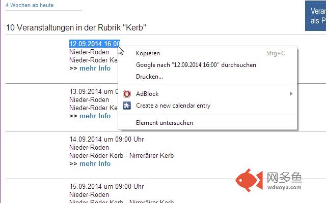 Select-n-date Kraut Edition插件截图