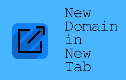 New Domain in New Tab插件截图
