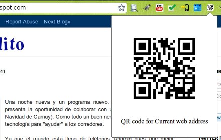 QR URL插件截图