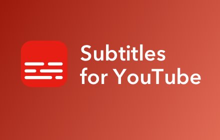 Subtitles For YouTube插件截图