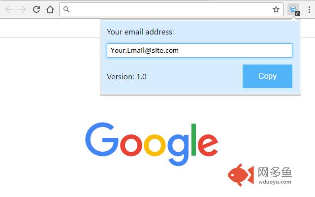 Email Address Copier插件截图