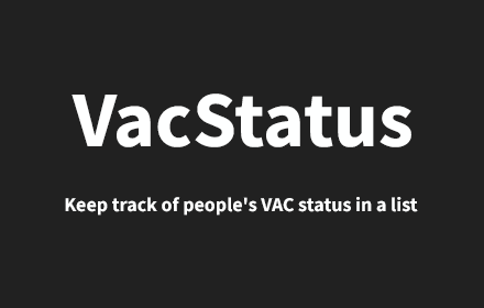VacStatus-Chrome插件截图
