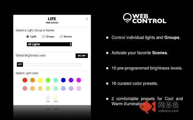 LIFX Web Control