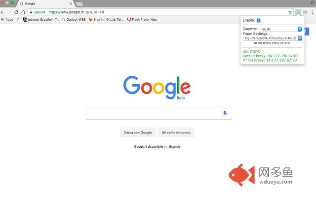 Automated free proxies discovery/usage — CIAO