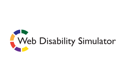 Web Disability Simulator插件截图