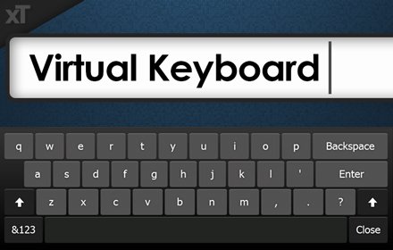Virtual Keyboard插件截图