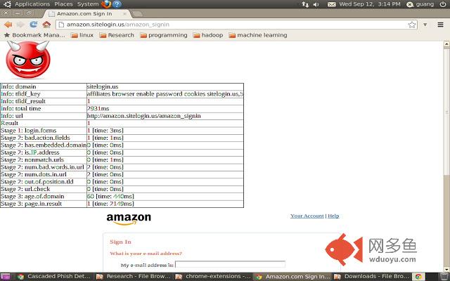 Cascaded Phish Detector插件截图