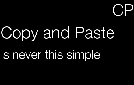 CopyPaste插件截图
