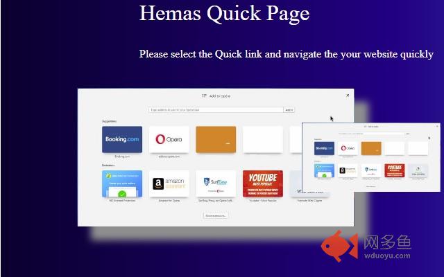 HEMAS Quick Page插件截图