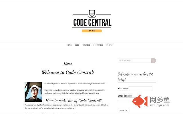 Code Central by NS Learn to Make Money Online插件截图