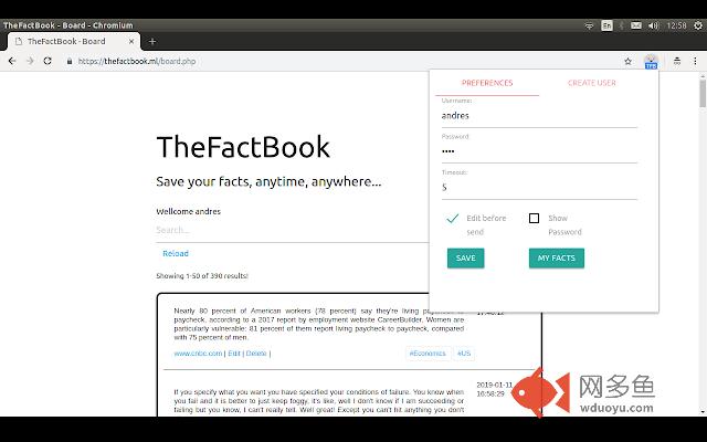 TheFactBook Addon