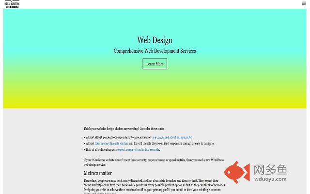 Web Design Services插件截图