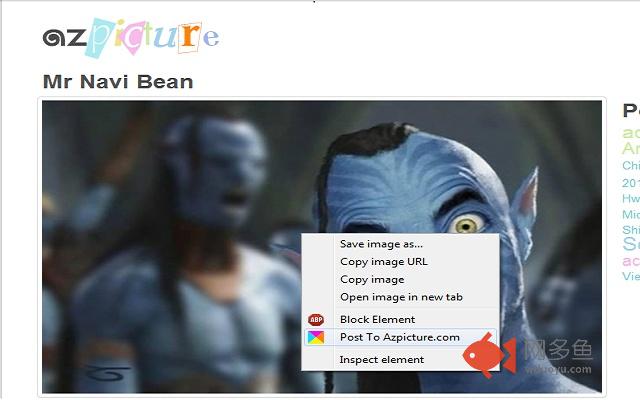 Azpicture插件截图