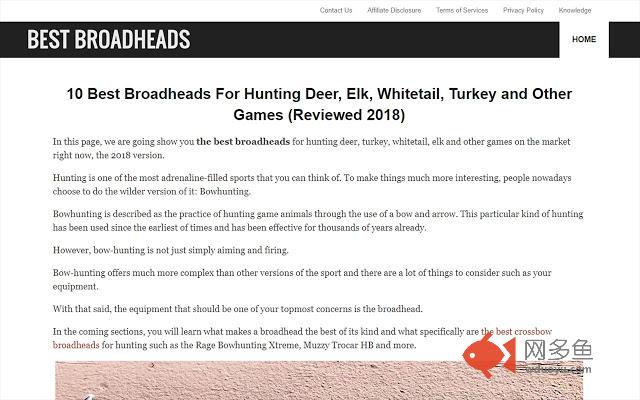 Best Broadheads for Hunting Deer插件截图