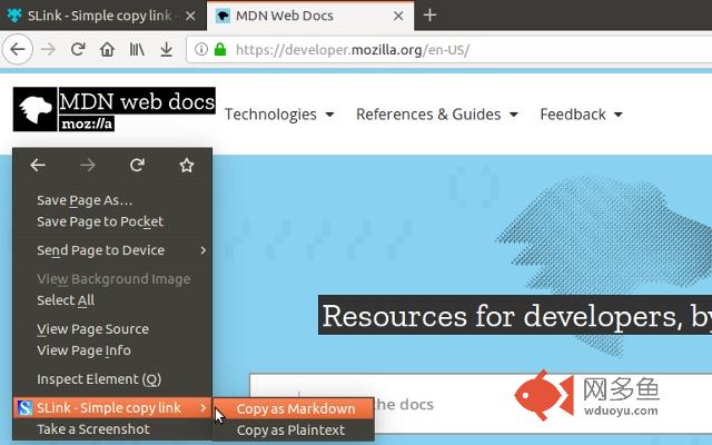 SLink - Simple copy link