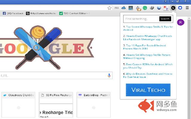 Viral Techo - Latest Tricks and Tips插件截图
