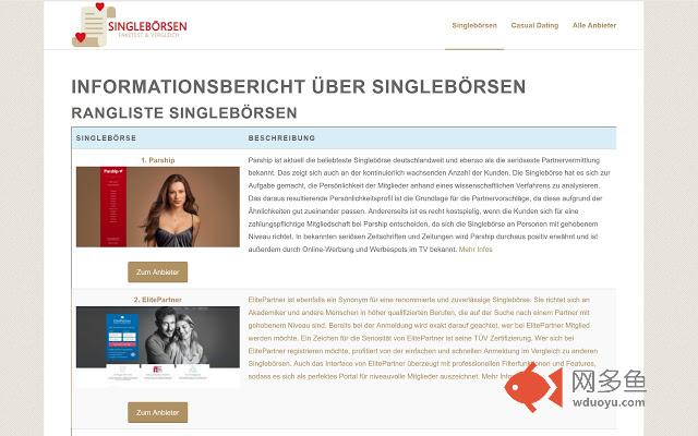 Singleboersen im Test插件截图
