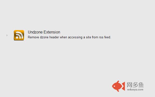 Undzone Extension