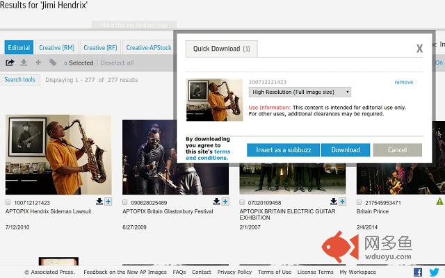 One-click Image-Subbuzz插件截图