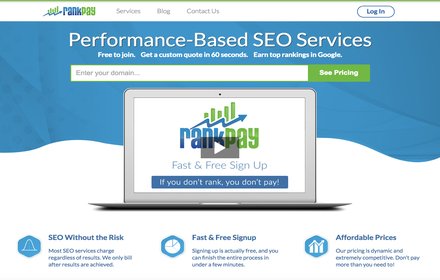 Rankpay SEO service review插件截图
