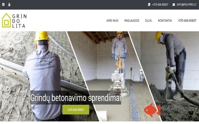Grindolita.lt - grindu betonavimas插件截图