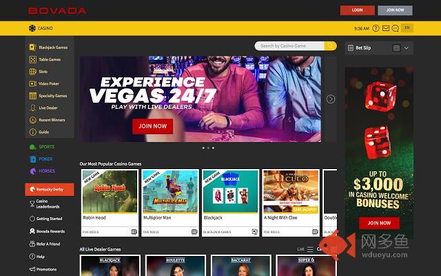 Bovada Online Casino