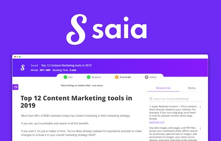 Saia Research插件截图