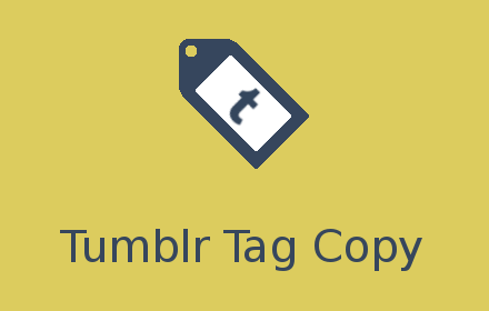 Tumblr Tag Copy插件截图