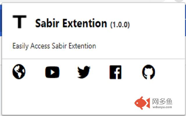 Sabir extention