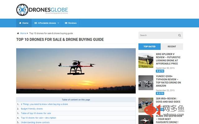 DronesGlobe open in new tab