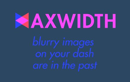 Maxwidth插件截图