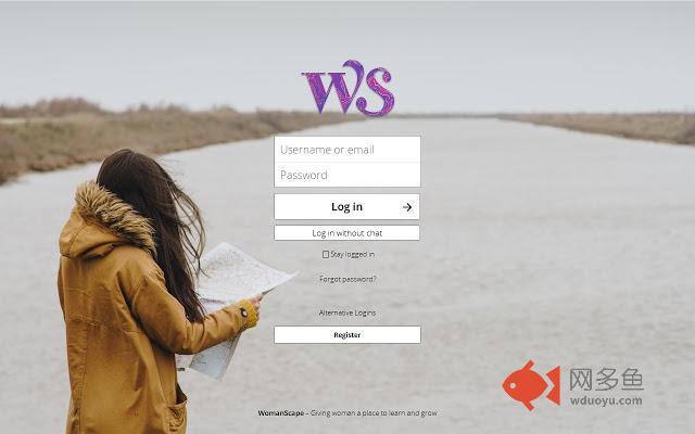 WomanScape screensharing插件截图
