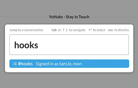 YoHubs - Stay in Touch插件截图