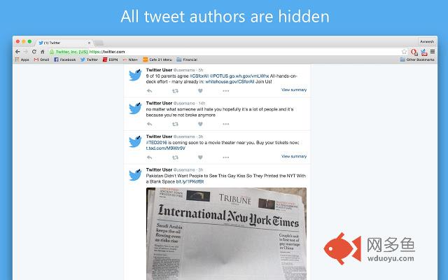 Blind Twitter