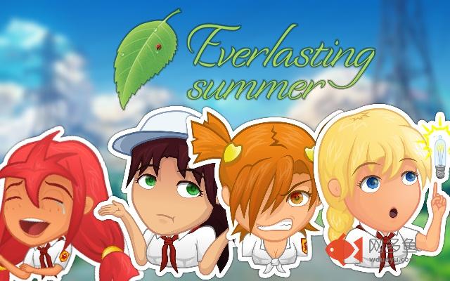 Авторские стикеры Бесконечное Лето插件截图