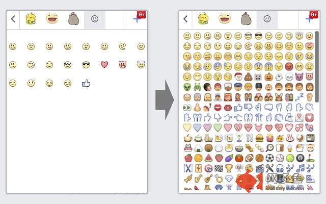 Caritas secretas en Facebook插件截图