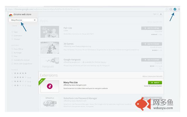 Many Pins Lite插件截图
