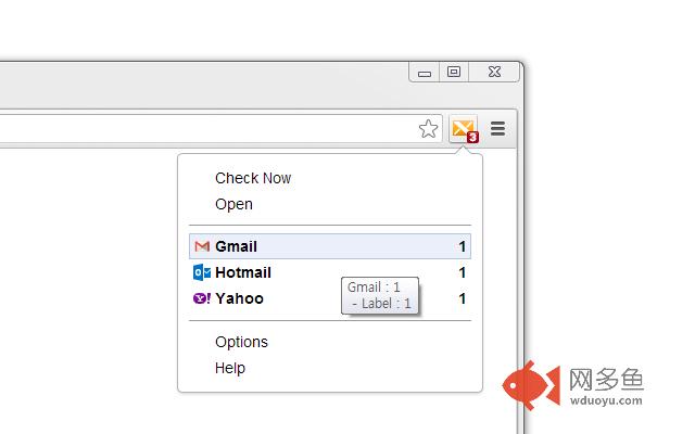 X-notifier (for Gmail™,Hotmail,Yahoo,AOL...)