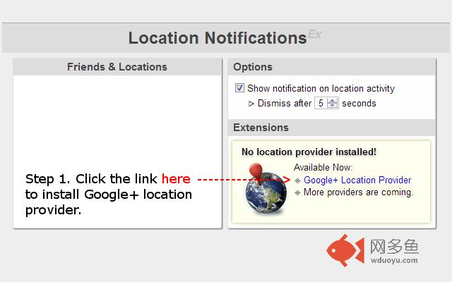 Location Notifications (Ex)
