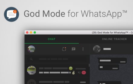 God Mode for WhatsApp™插件截图