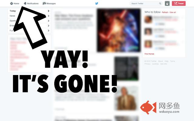Unmoment – Hide Twitter's Moments Tab