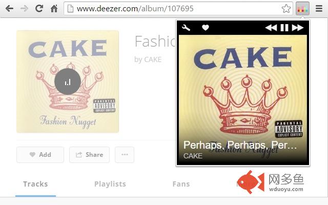 Deezer Control