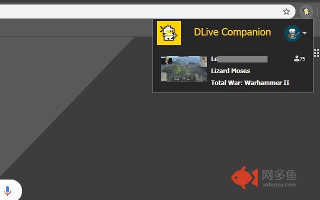 DLive Companion插件截图