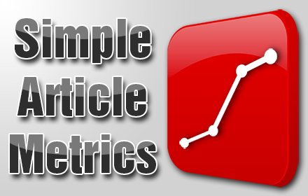 Simple Article Metrics插件截图