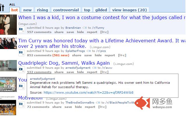 Reddit Top Comment插件截图