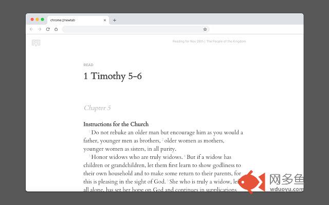 ReadScripture Extension
